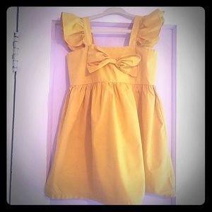 Mustard yellow dress